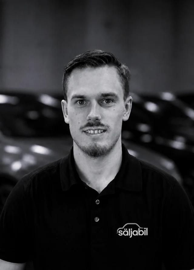 Max Dahlberg i Säljabil-piké